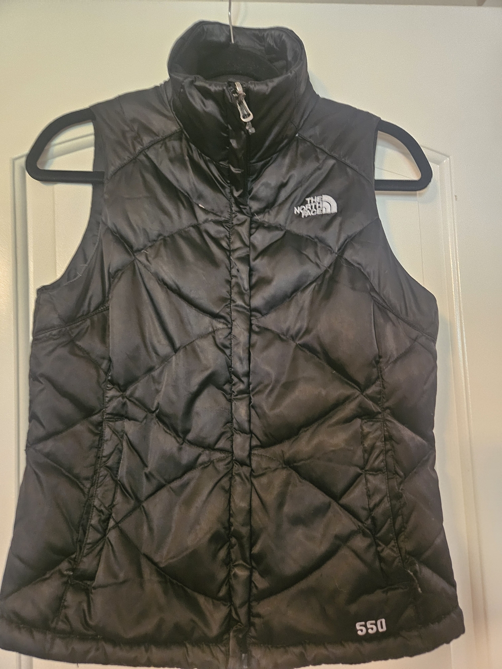 The North Face Women's Black Quilted 550 Down Vest